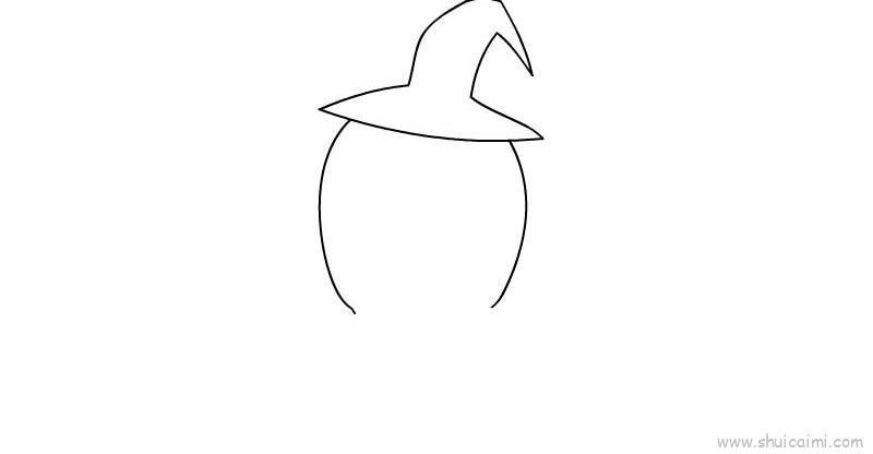 吐舌幽灵儿童画怎么画 吐舌幽灵简笔画简单