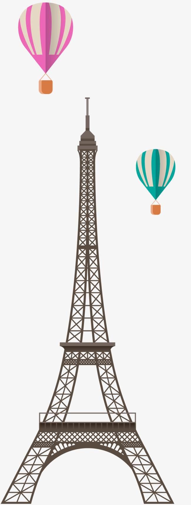 塔简笔画 塔简笔画带颜色