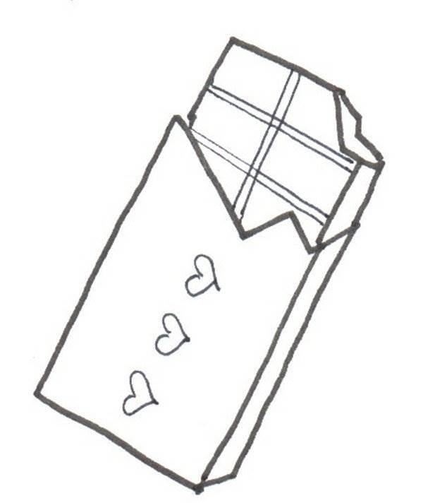 巧克力简笔画 巧克力简笔画超简单