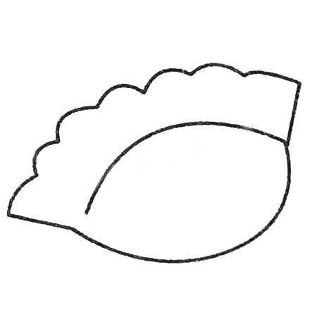 饺子简笔画 饺子简笔画彩色