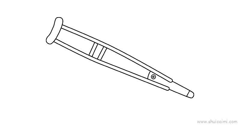 拐杖儿童画怎么画 拐杖简笔画好看