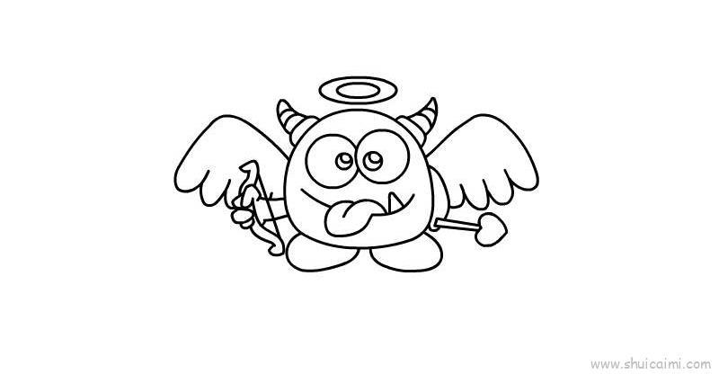 可爱小恶魔儿童画怎么画 可爱小恶魔简笔画好看