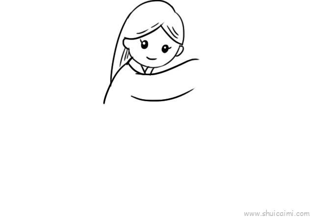 藏族服饰儿童画怎么画 藏族服饰简笔画图片大全