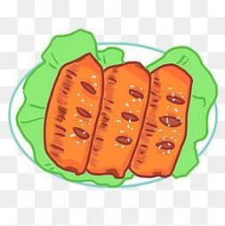 鸡翅简笔画 鸡翅简笔画图片大全彩色