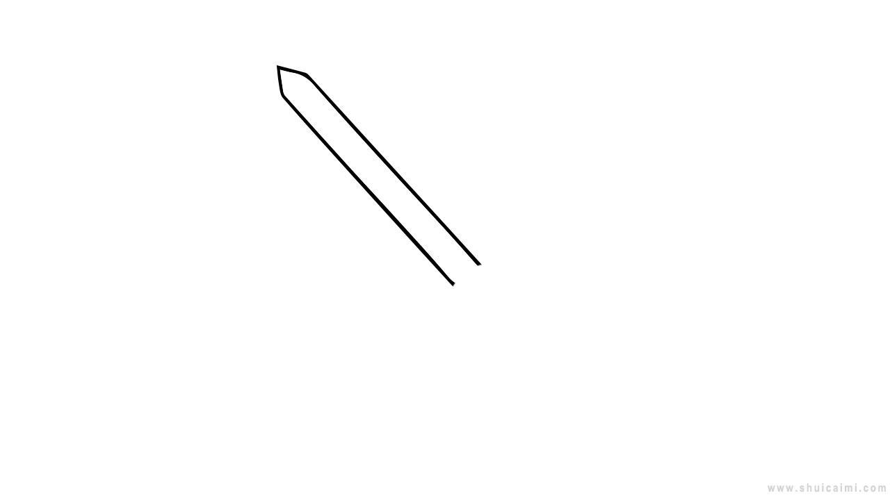 宝剑简笔画怎么画 宝剑简笔画顺序