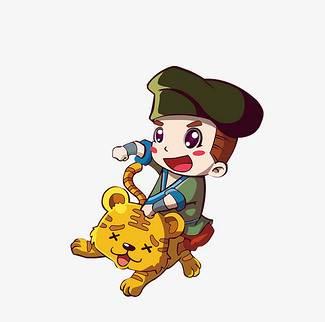 武松简笔画 武松简笔画简单