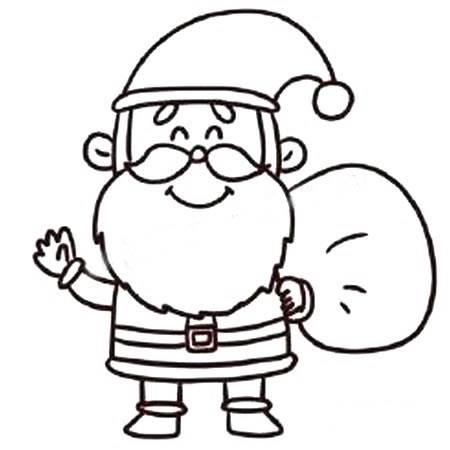 老年人简笔画 老奶奶简笔画