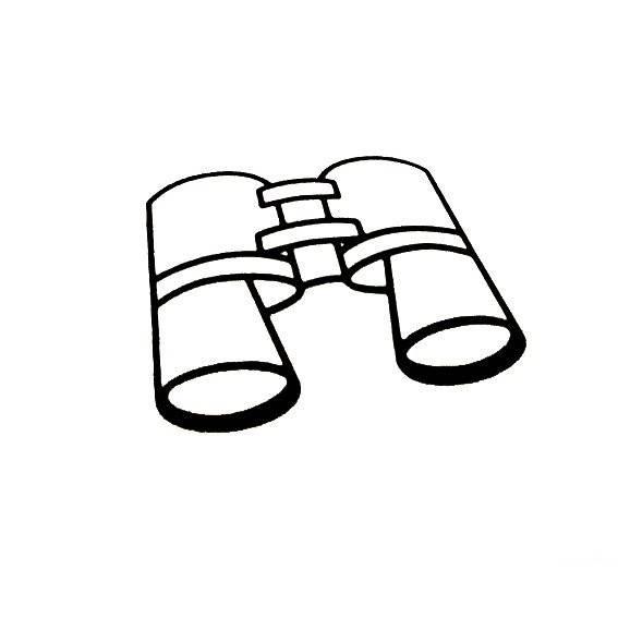 望远镜简笔画 望远镜简笔画彩色