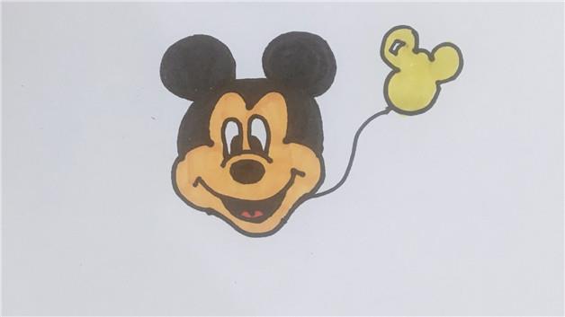 米奇老鼠简笔画怎么画 米奇老鼠简笔画顺序
