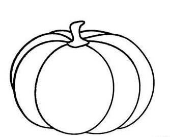 南瓜简笔画 南瓜简笔画儿童画法