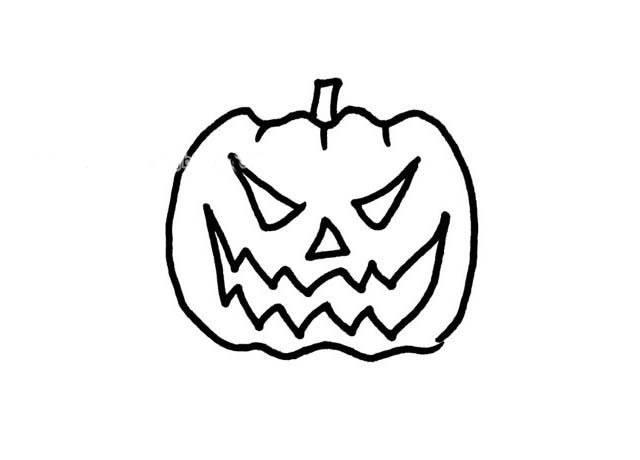 南瓜简笔画 南瓜简笔画怎么画