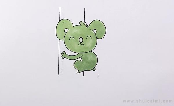 考拉简笔画怎么画 考拉简笔画好看