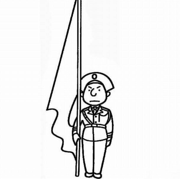 国庆节简笔画 国庆节简笔画图片大全简单漂亮