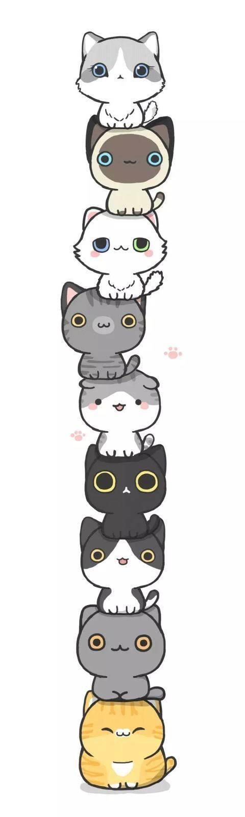 小猫简笔画 小猫简笔画图片大全