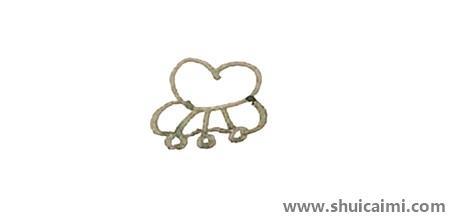 蝴蝶兰儿童简笔画