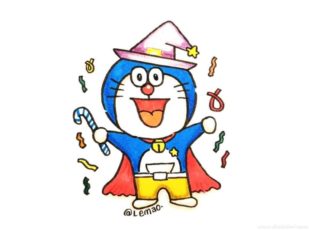 哆啦A梦怎么画 哆啦A梦简笔画画法