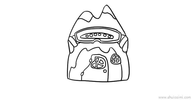 城堡儿童画怎么画 城堡简笔画简单