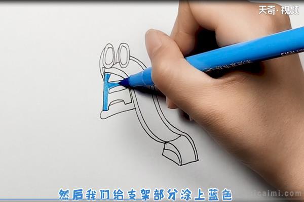 滑梯简笔画怎么画 滑梯简笔画简单