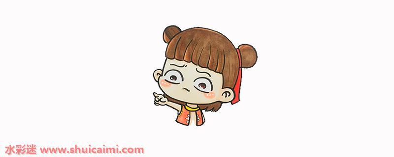 哪吒之魔童降世简笔画怎么画?