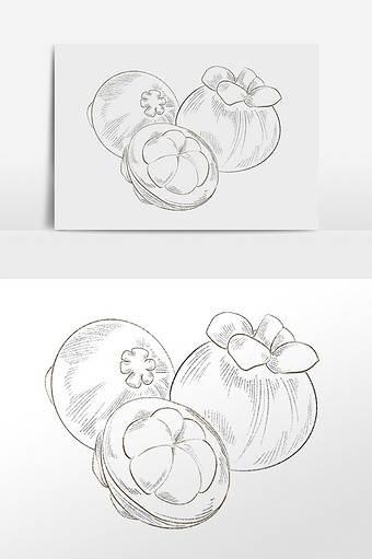 山竹简笔画 山竹简笔画彩色