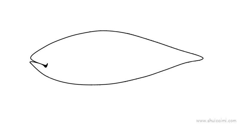 鱼儿童画怎么画 鱼简笔画顺序