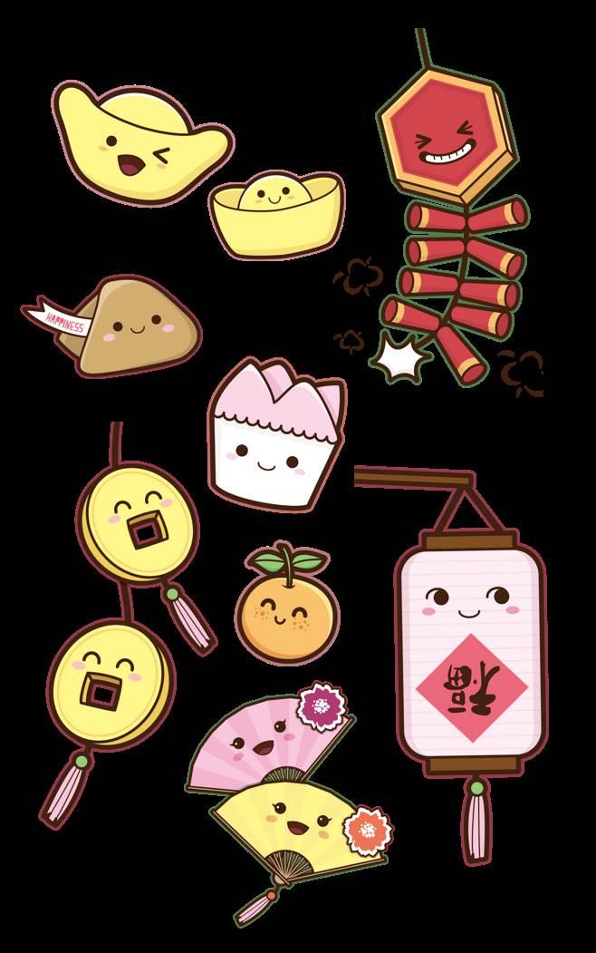 新年简笔画图片大全 新年简笔画图片大全简单又漂亮兔年