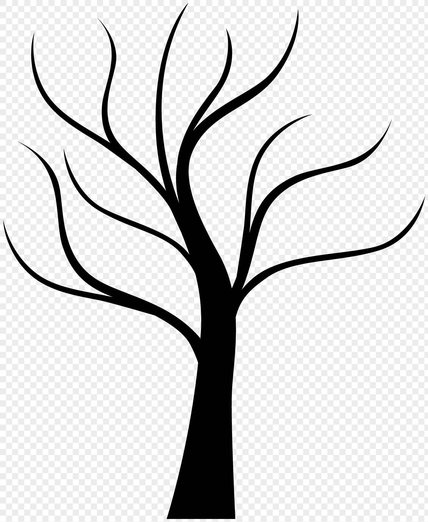 树干简笔画 树干简笔画简单又好看