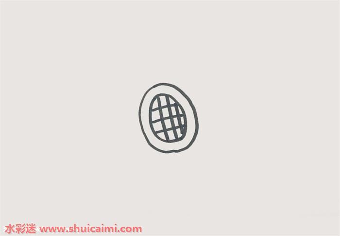 羽毛球拍简笔画怎么画简单彩色