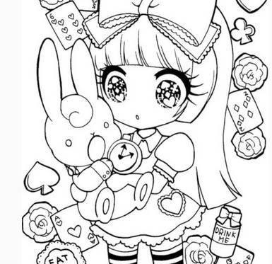 人物简笔画女孩 人物简笔画女孩全身学生