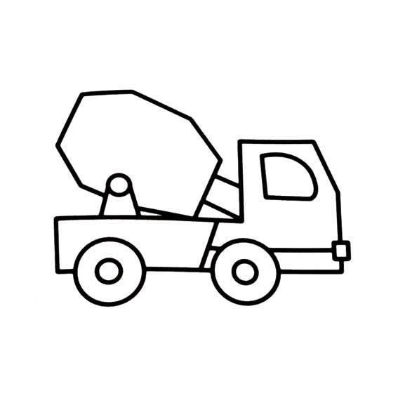 简笔画车 简笔画车的画法最简单