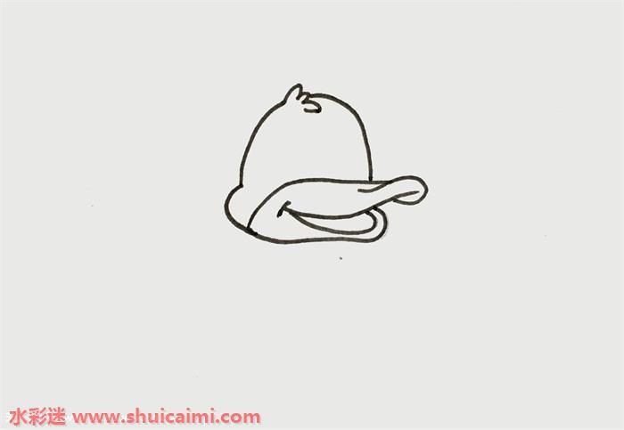 小鸭子怎么画 小鸭子简笔画图片大全彩色