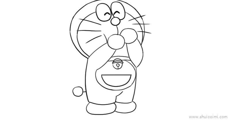 叮当猫儿童画怎么画 叮当猫简笔画简单又好看