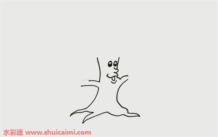 大树怎么画 大树简笔画简单又漂亮彩色