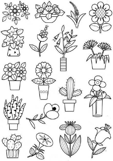 植物的简笔画图片大全 植物的简笔画图片大全大图