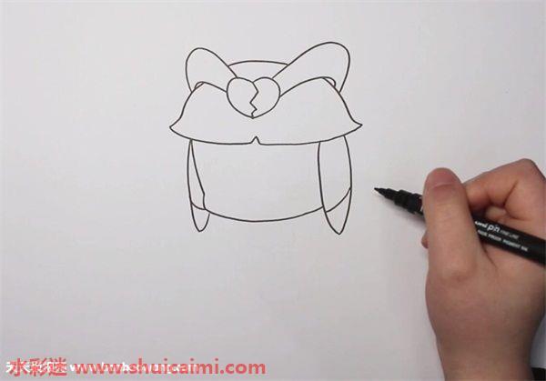 伤心超人怎么画 伤心超人简笔画漂亮彩色