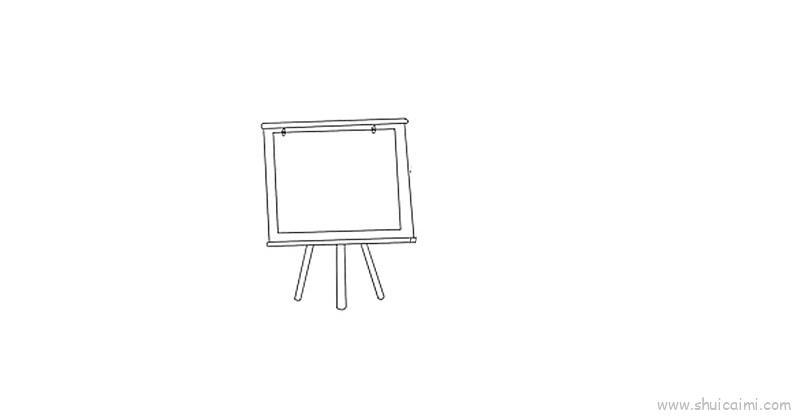 雪地里儿童画怎么画 雪地里简笔画图片