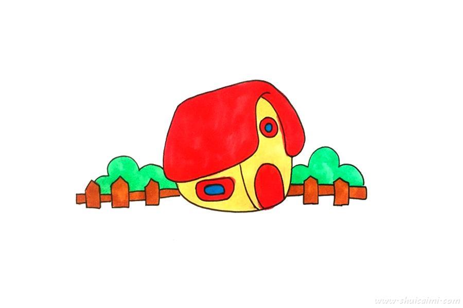 小房子怎么画 小房子简笔画漂亮卡通