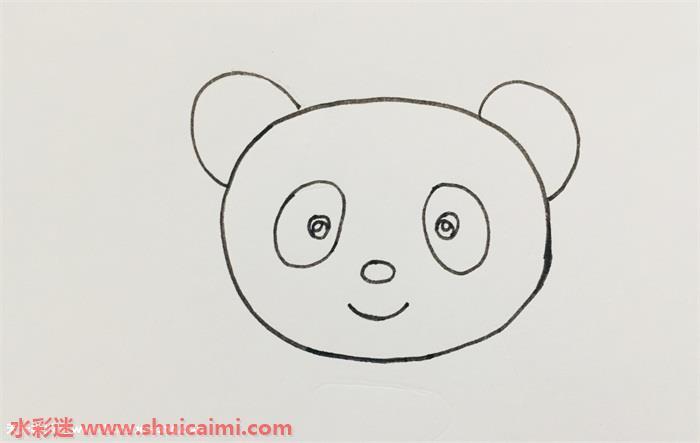 熊猫可爱怎么画 熊猫可爱简笔画彩色