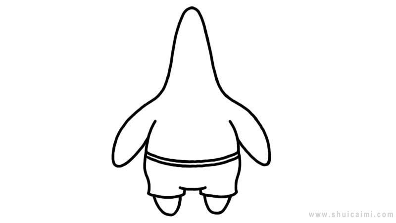 派大星简笔画怎么画 派大星简笔画简单又好看