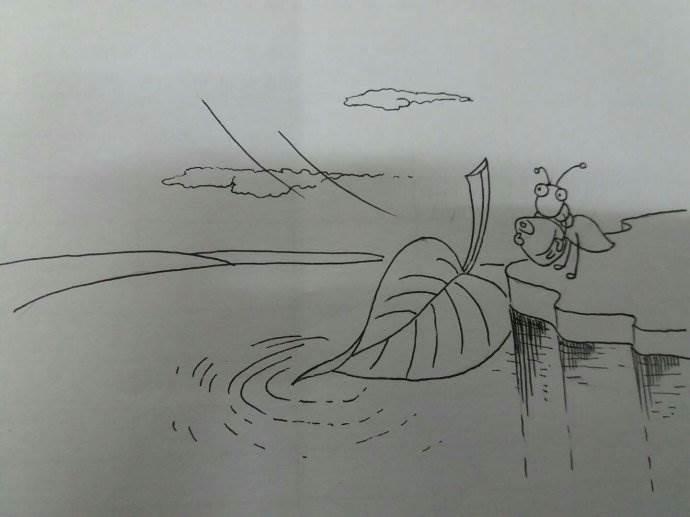 风简笔画 风筝简笔画