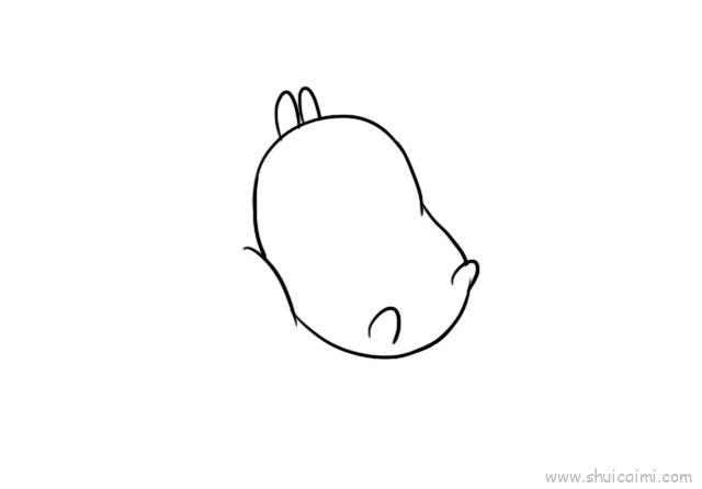 土豆兔儿童画怎么画 土豆兔简笔画图片大全