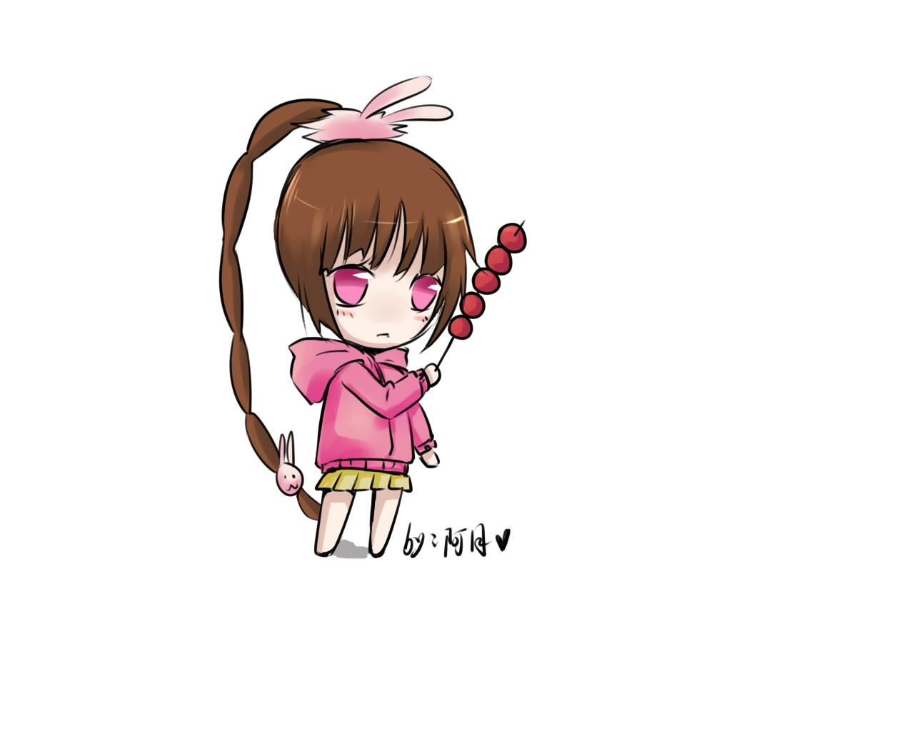 小舞简笔画 小舞简笔画可爱Q版