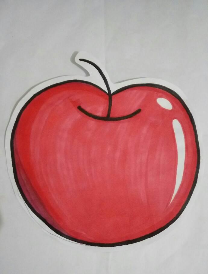 苹果图片简笔画 苹果图片简笔画儿童画