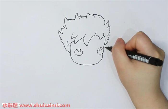 悬崖上的金鱼姬怎么画 悬崖上的金鱼姬简笔画简单