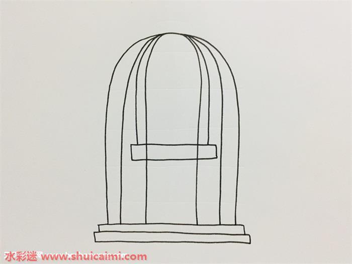 鸟笼子怎么画 鸟笼子简笔画简单又漂亮彩色