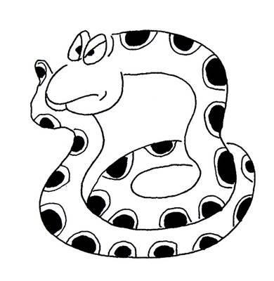 蛇简笔画 蛇简笔画儿童画