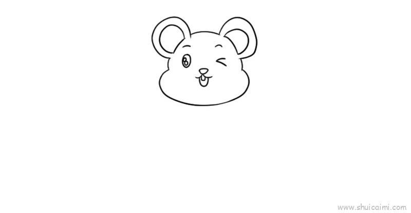 老鼠儿童画怎么画 老鼠简笔画简单