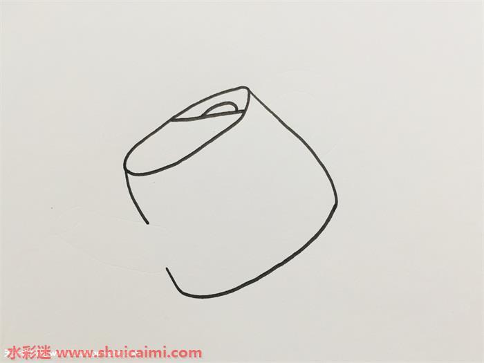 浇水壶简笔画怎么画步骤图