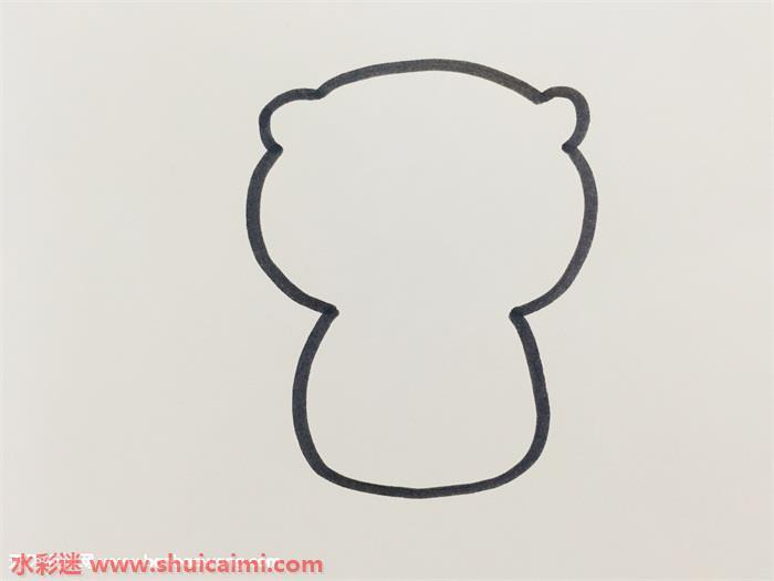 黑色猫咪怎么画 黑色猫咪简笔画简单彩色