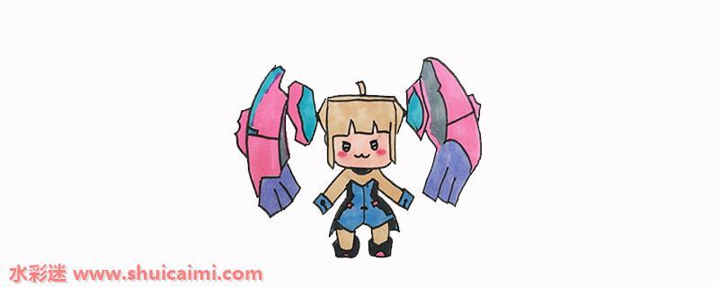 幻音简笔画教程:幻音怎么画简单又漂亮